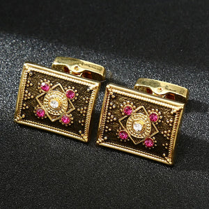 Men's Retro Style Cufflinks for French Shirts