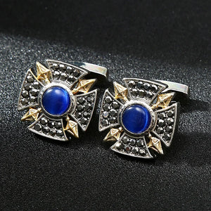 Men's Retro Style Cufflinks for French Shirts