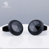Men's Cufflinks XK19S095 Round Formal Business Shirt Cuff Links Wedding