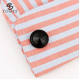 Men's Cufflinks XK19S095 Round Formal Business Shirt Cuff Links Wedding