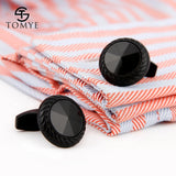 Men's Cufflinks XK19S095 Round Formal Business Shirt Cuff Links Wedding