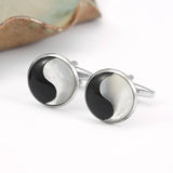 Two Tone Fritillaria Cufflinks for Men