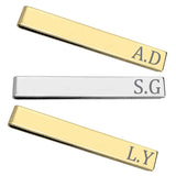 Personalized Stainless Steel Name Tie Clip