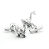 Goose Cuff Links Copper Material Cufflinks