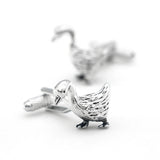 Goose Cuff Links Copper Material Cufflinks