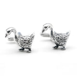 Goose Cuff Links Copper Material Cufflinks