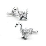 Goose Cuff Links Copper Material Cufflinks