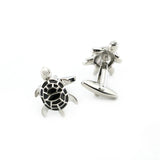 Copper Turtle Cuff Links for Men