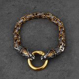 Men's Stainless Steel Bracelet High Temperament with Gift Bag