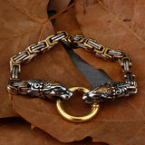 Men's Stainless Steel Bracelet High Temperament with Gift Bag