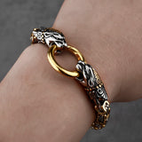Men's Stainless Steel Bracelet High Temperament with Gift Bag