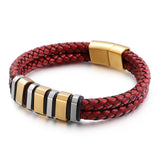Men's Titanium Leather Bra...