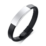 Men's Engraved Medical Alert Bracelet