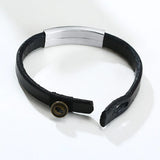 Men's Engraved Medical Alert Bracelet