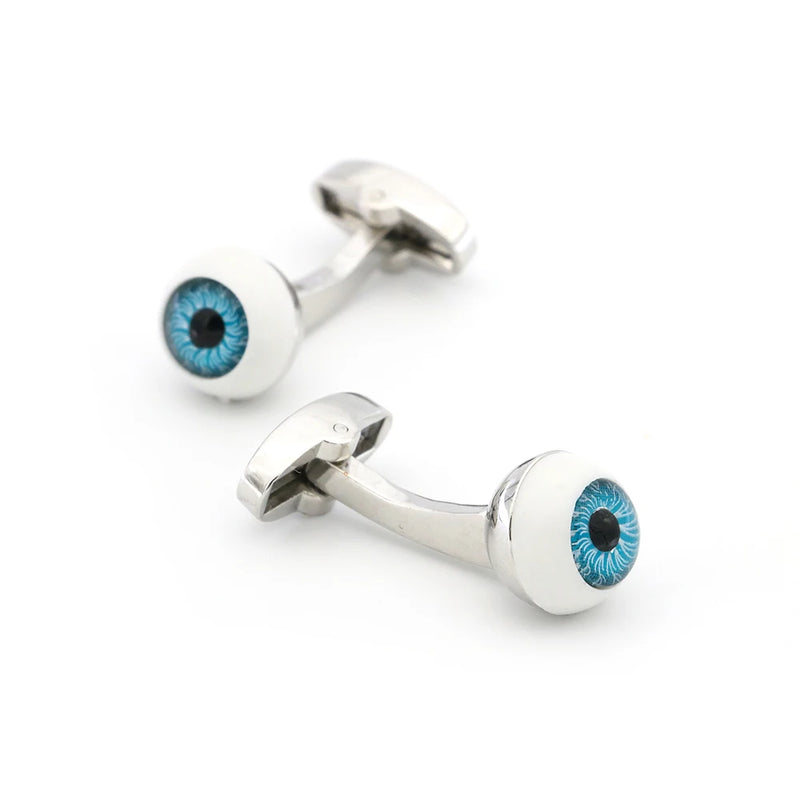 Men's Evil Eyes Cufflinks Brass Cuff Links & Retail