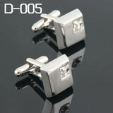 High Quality Rhinestone Cufflinks for Men D-005