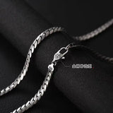 Men's Snake Bone Chain Retro Necklace