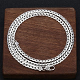 Men's Snake Bone Chain Retro Necklace