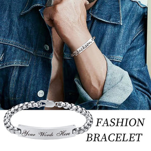 Men's Stainless Steel Bracelet 6mm Box Chain Wristband