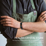 Men's Healing Crystals Bracelets Stylish All-Match For Birthday