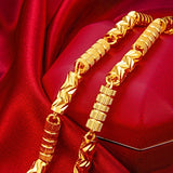 Men's 24K Plated 999 Golden Dragon Necklace Chain