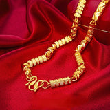 Men's 24K Plated 999 Golden Dragon Necklace Chain