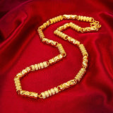 Men's 24K Plated 999 Golden Dragon Necklace Chain