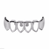 Men's Hip Hop Fang Grillz Set Rapper Jewelry