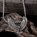 316L Stainless Steel Eagle Pendant Necklace Chain