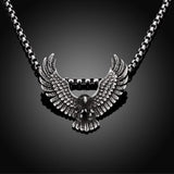 316L Stainless Steel Eagle Pendant Necklace Chain