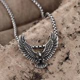 316L Stainless Steel Eagle Pendant Necklace Chain