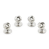 Men's Copper Knot Cuff Links Swallowtail Set