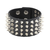Men's Leather Bracelet Riveting Nail Bracelet Punk