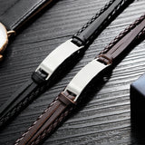 Multilayer Braided Men's Leather Bracelets