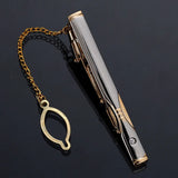 Men's Crystal Necktie Bar Formal Dress Shirt Wedding Tie Clip