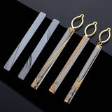 Men's Crystal Necktie Bar Formal Dress Shirt Wedding Tie Clip