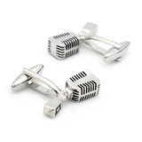 Men's Microphone Cuff Links Copper Material