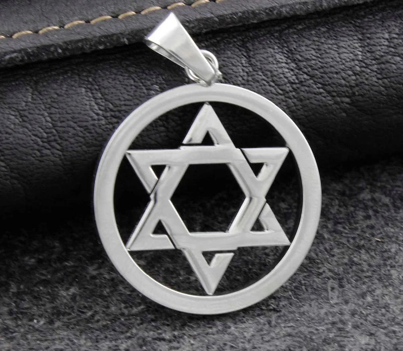 Men's Mogen Star Of David Ring Pendant
