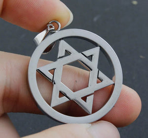 Men's Mogen Star Of David Ring Pendant