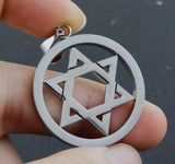 Men's Mogen Star Of David Ring Pendant