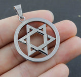Men's Mogen Star Of David Ring Pendant