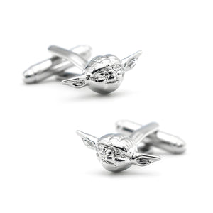 Men's Silver Star Movie Cuff Links Copper Material Cufflinks