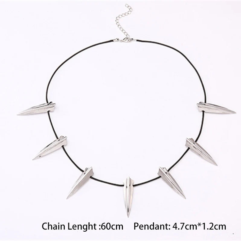 Men's Triangle Necklace Cosplay Jewelry Gift For Fans