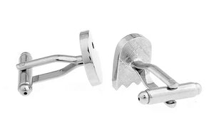 Men's Pacman Cuff Link Copper Silver