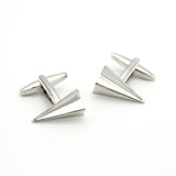Paper Plane Cuff Links Copper Silver
