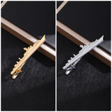 Men's Two-Tone Tie Clip for Styling