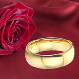 Men's Tungsten Carbide Wedding Band 6/8/10mm Large Size 15 Women's Jewelry