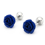Men's Copper Rose Cuff Links