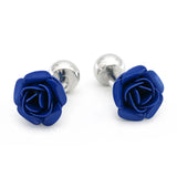 Men's Copper Rose Cuff Links