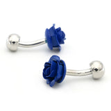 Men's Copper Rose Cuff Links
